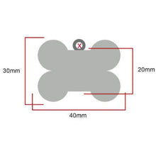 Load image into Gallery viewer, Bone Dream Tags - Bespoke Handcrafted Dog Tags