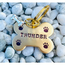 Load image into Gallery viewer, Bone Dream Tags - Bespoke Handcrafted Dog Tags