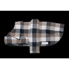 Load image into Gallery viewer, Soft Top - Walking Coat - Navy & Tan check