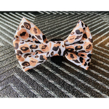 Load image into Gallery viewer, Boss + Boo - Luxe Leopard Bow Tie