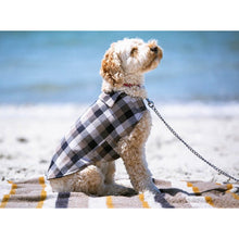 Load image into Gallery viewer, Soft Top - Walking Coat - Navy &amp; Tan check
