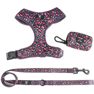 Leopardo Rosa - Chest Harness Adjustable