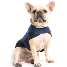 Load image into Gallery viewer, Soft Top - Navy Tartan Coat
