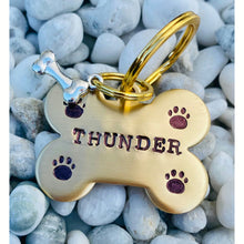 Load image into Gallery viewer, Bone Dream Tags - Bespoke Handcrafted Dog Tags
